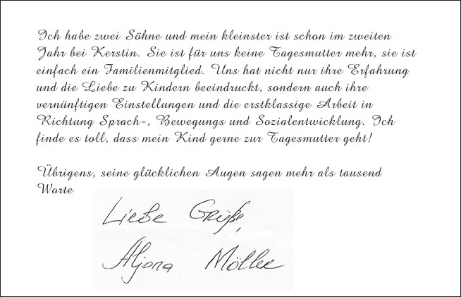 Tagesmutter in Wilmersdorf